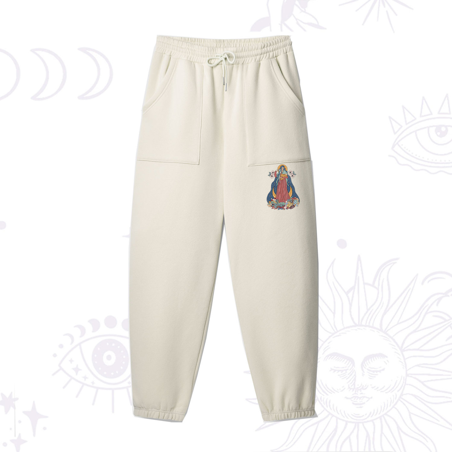 Purplehecate The mother Tarot Fleece Sweatpants