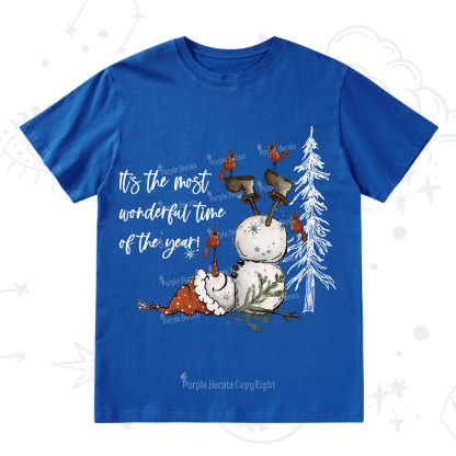 Purplehecate It's The Most Wonderful Time Of The Year Christmas T-Shirt