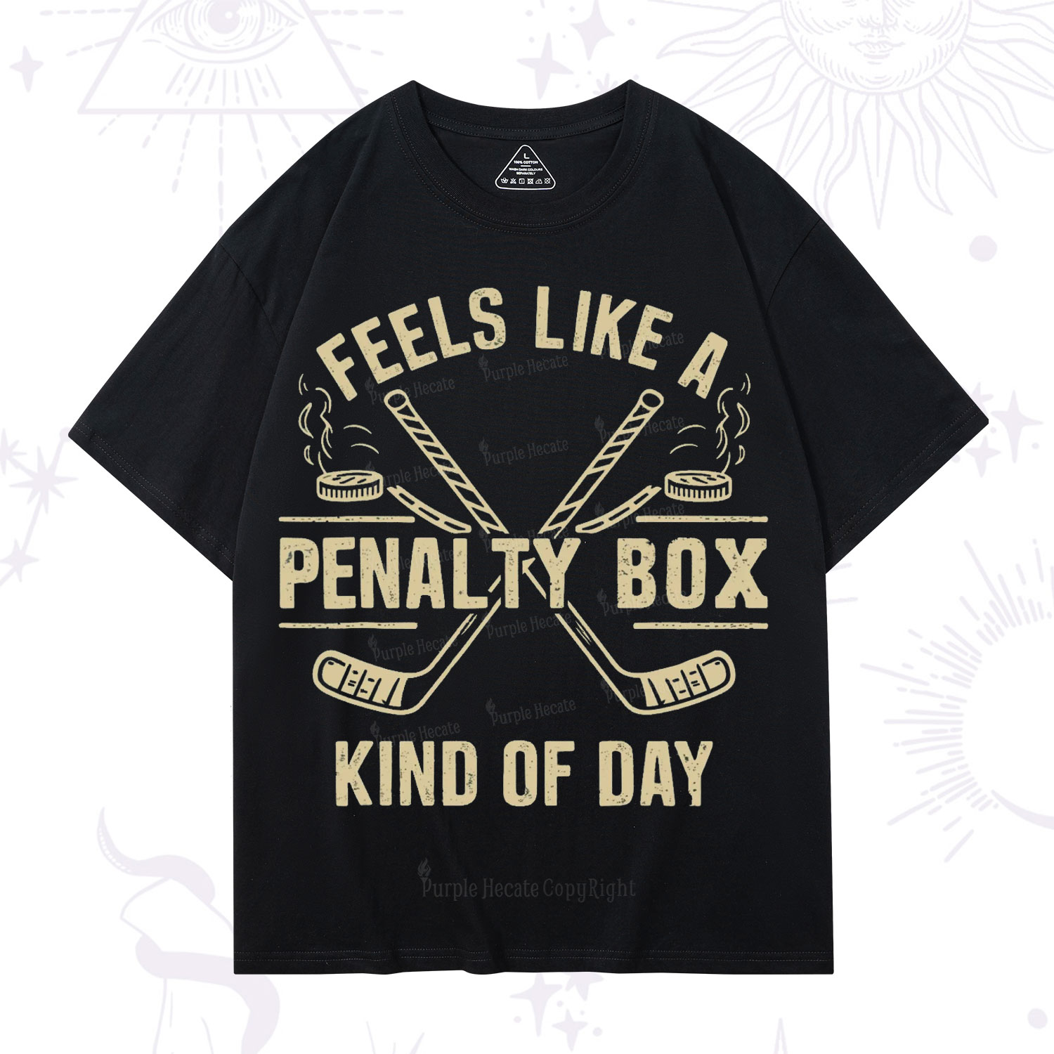 Purplehecate Feels Like A Penalty Box Kind Of Day T-Shirt