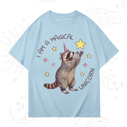 Purplehecate I Am A Magical Unicorn Raccoon T-Shirt