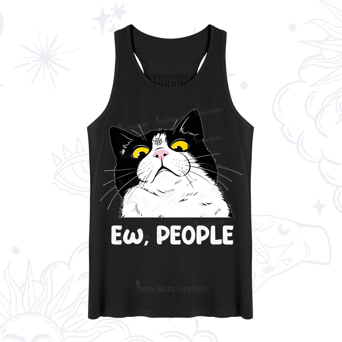 Purplehecate Ew People Cat Tank