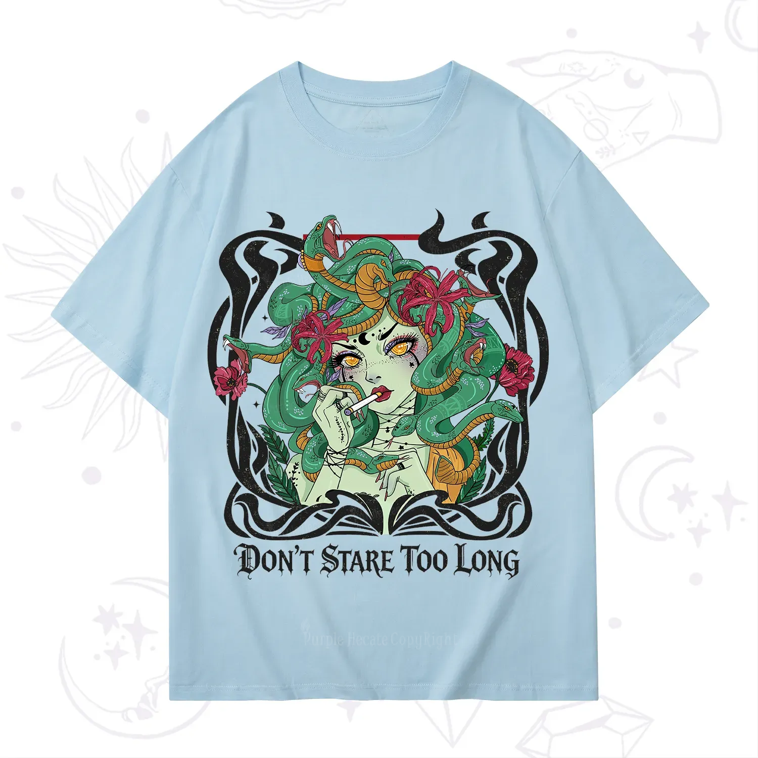 Purplehecate Don't Stare Too Long T-Shirt