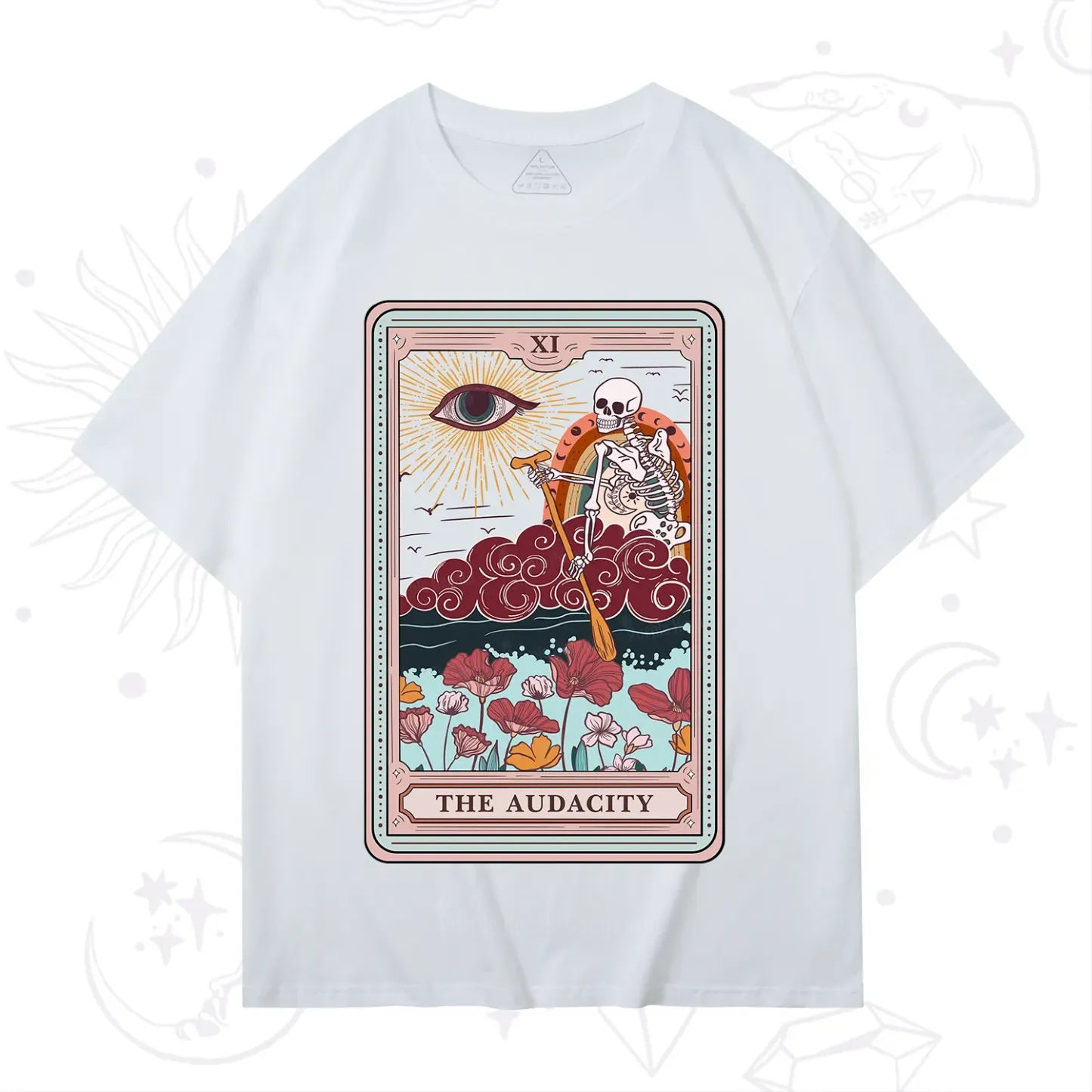 Purplehecate The Audacity Tarot Card T-Shirt