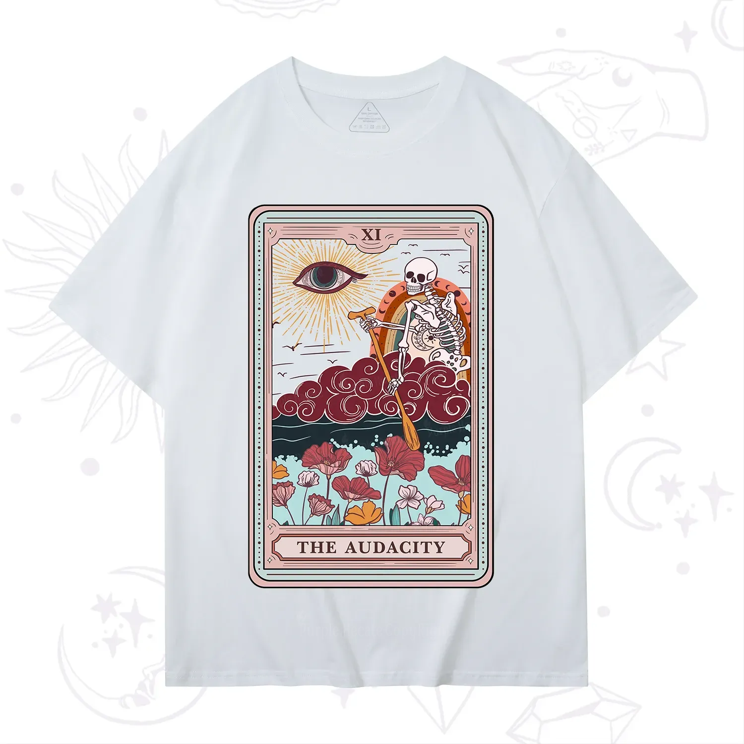 Purplehecate The Audacity Tarot Card T-Shirt