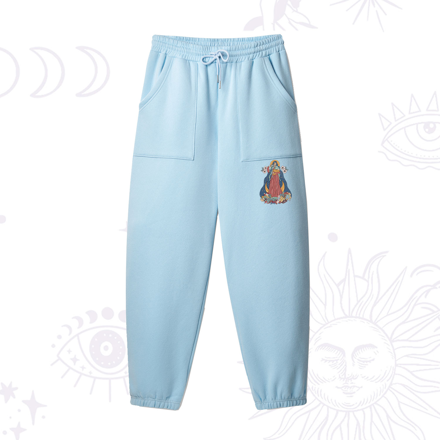 Purplehecate The mother Tarot Fleece Sweatpants