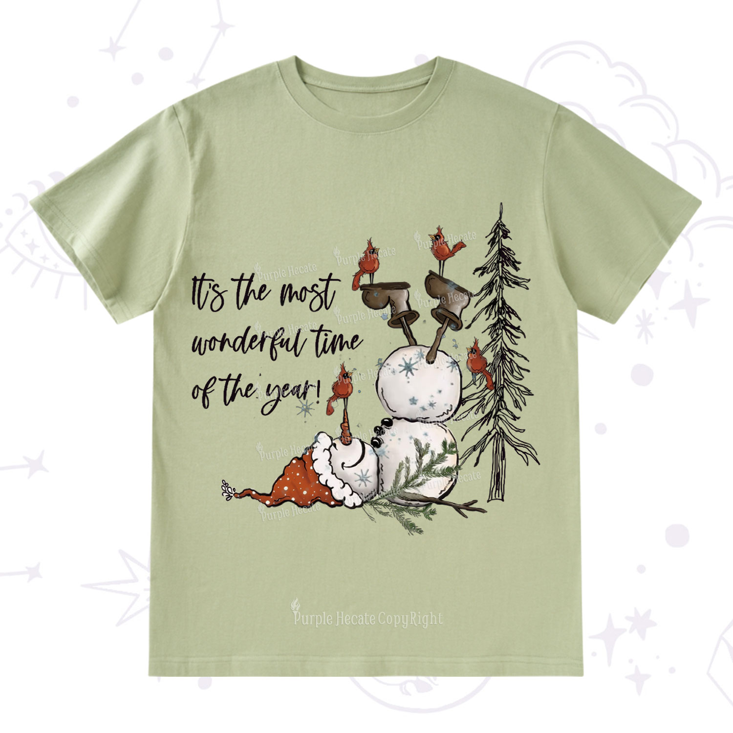 Purplehecate It's The Most Wonderful Time Of The Year Christmas T-Shirt