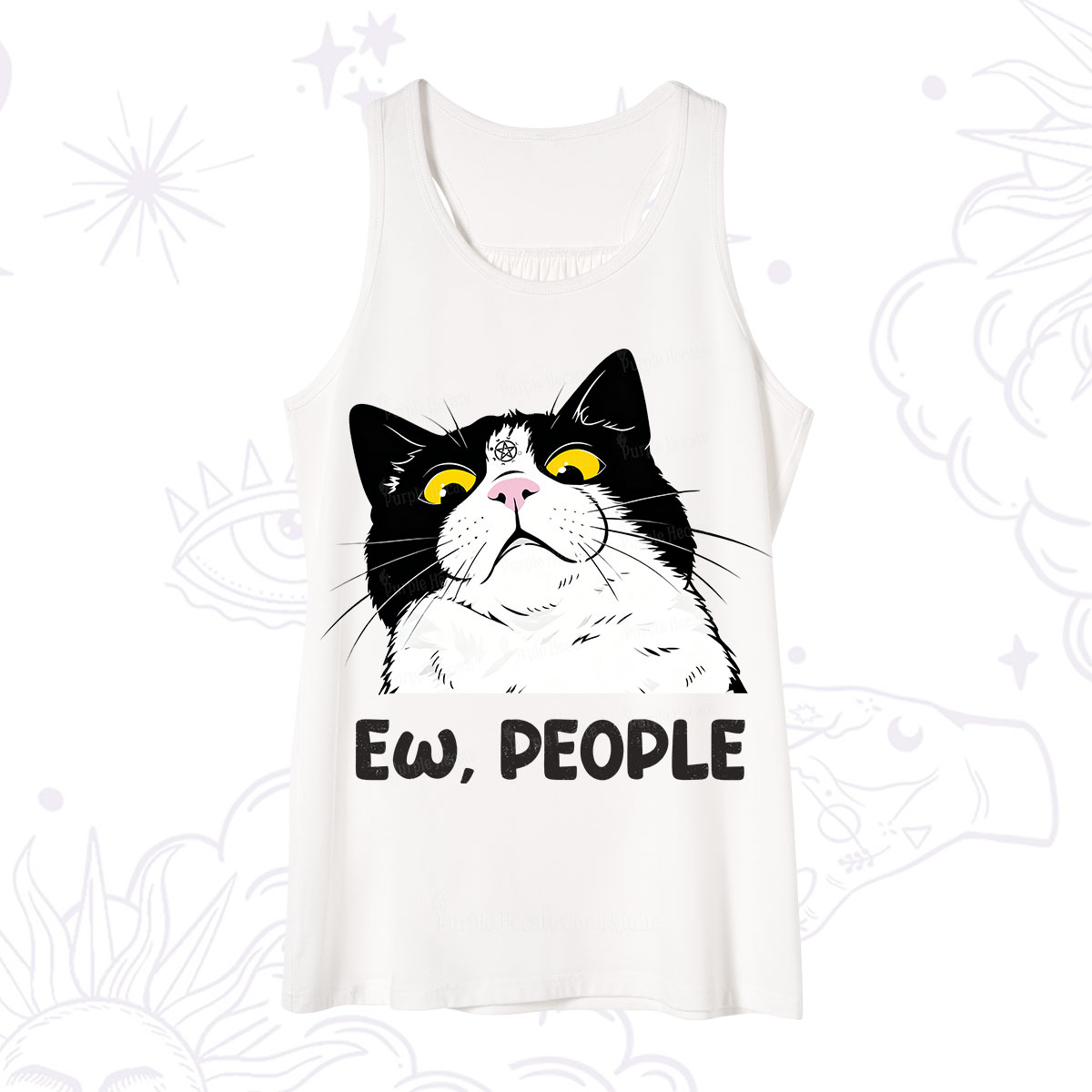 Purplehecate Ew People Cat Tank