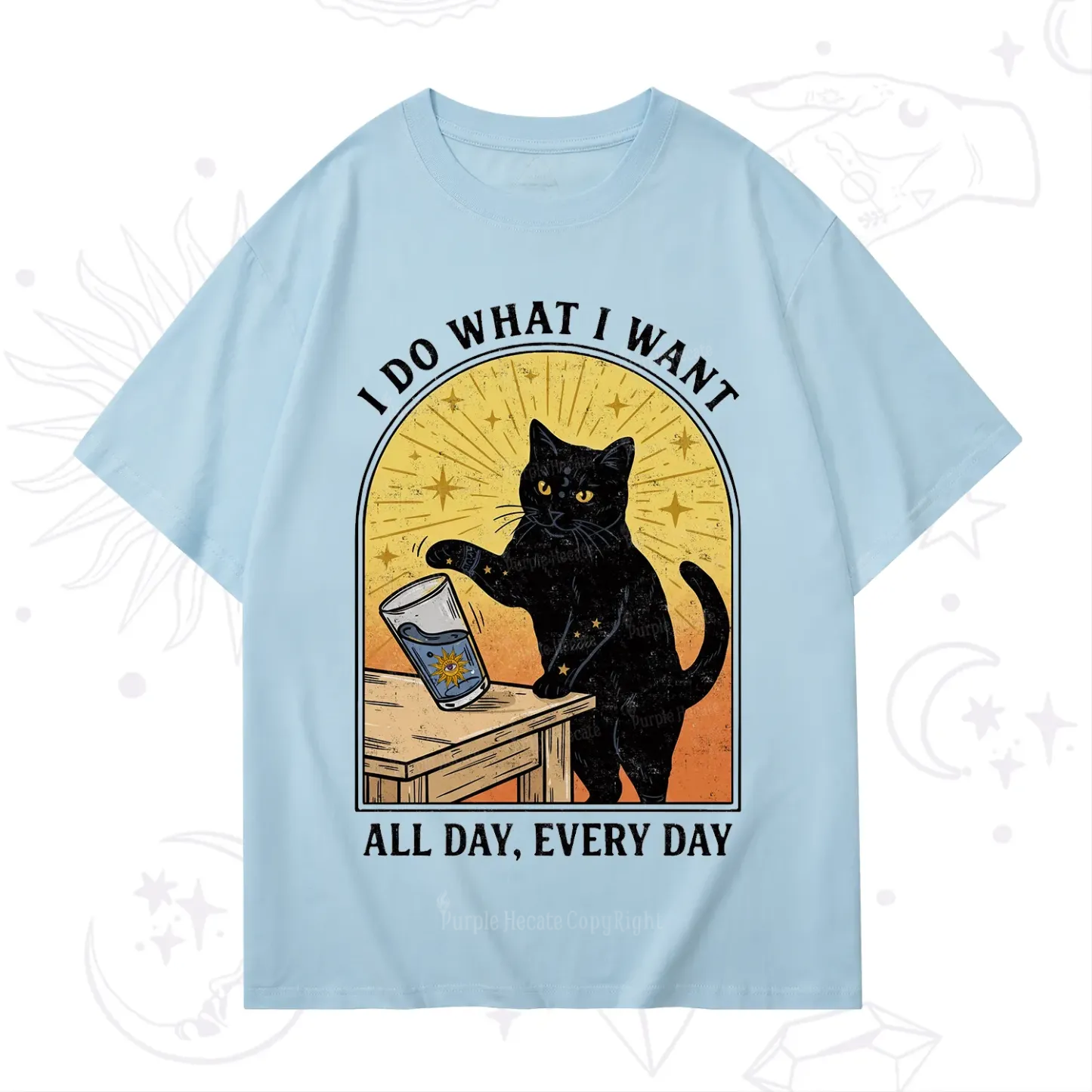 Purplehecate I Do What I What T-Shirt