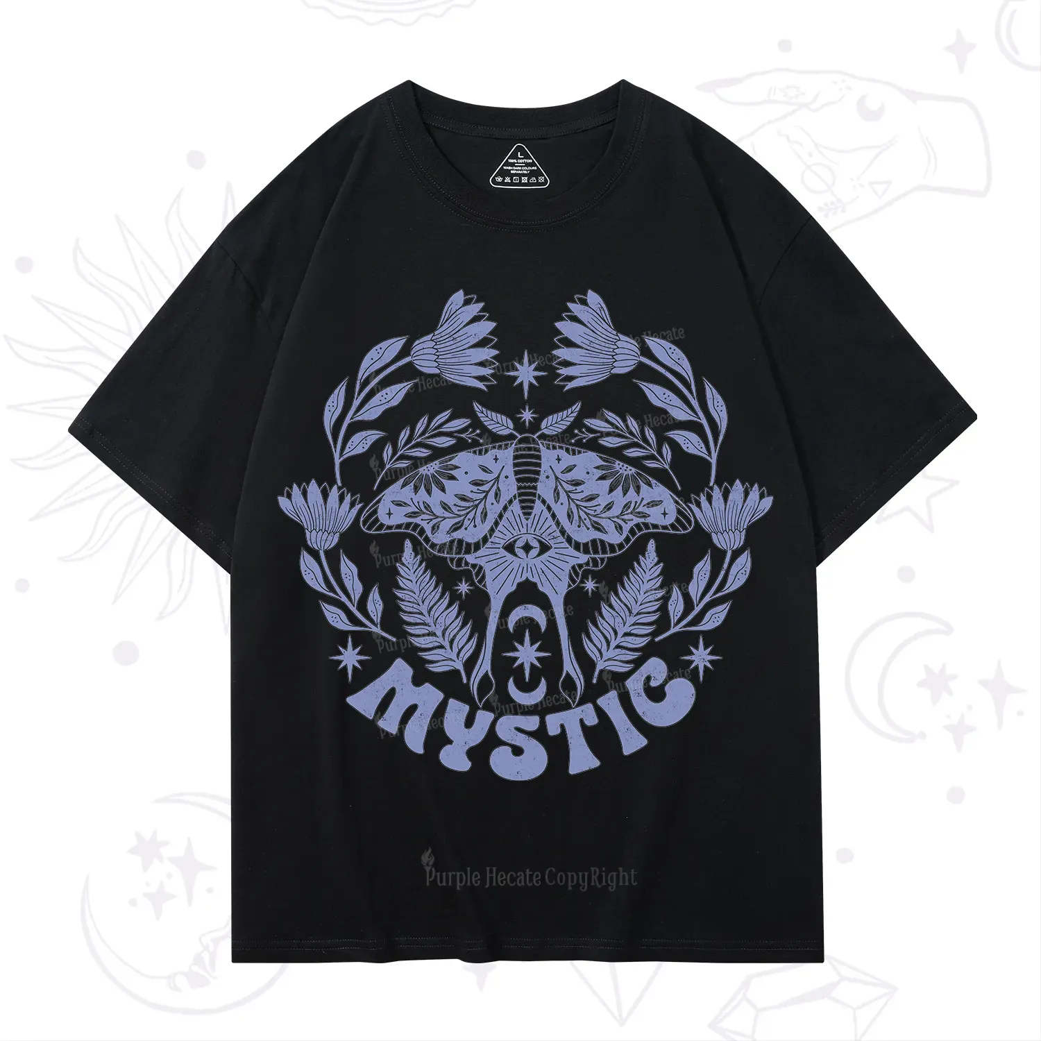 Purplehecate Mystic Moth T-Shirt
