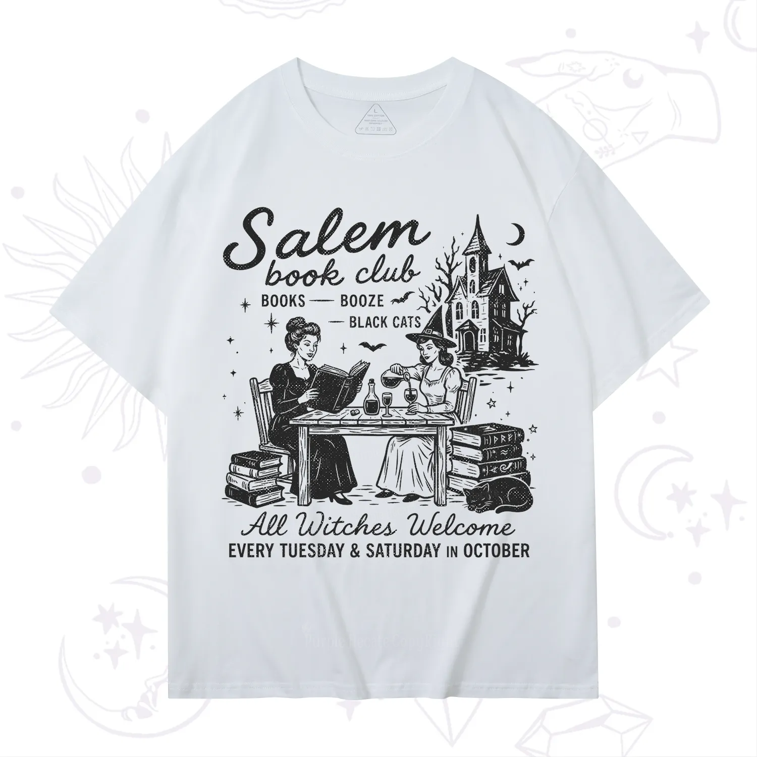 Purplehecate Salem Book Club T-Shirt