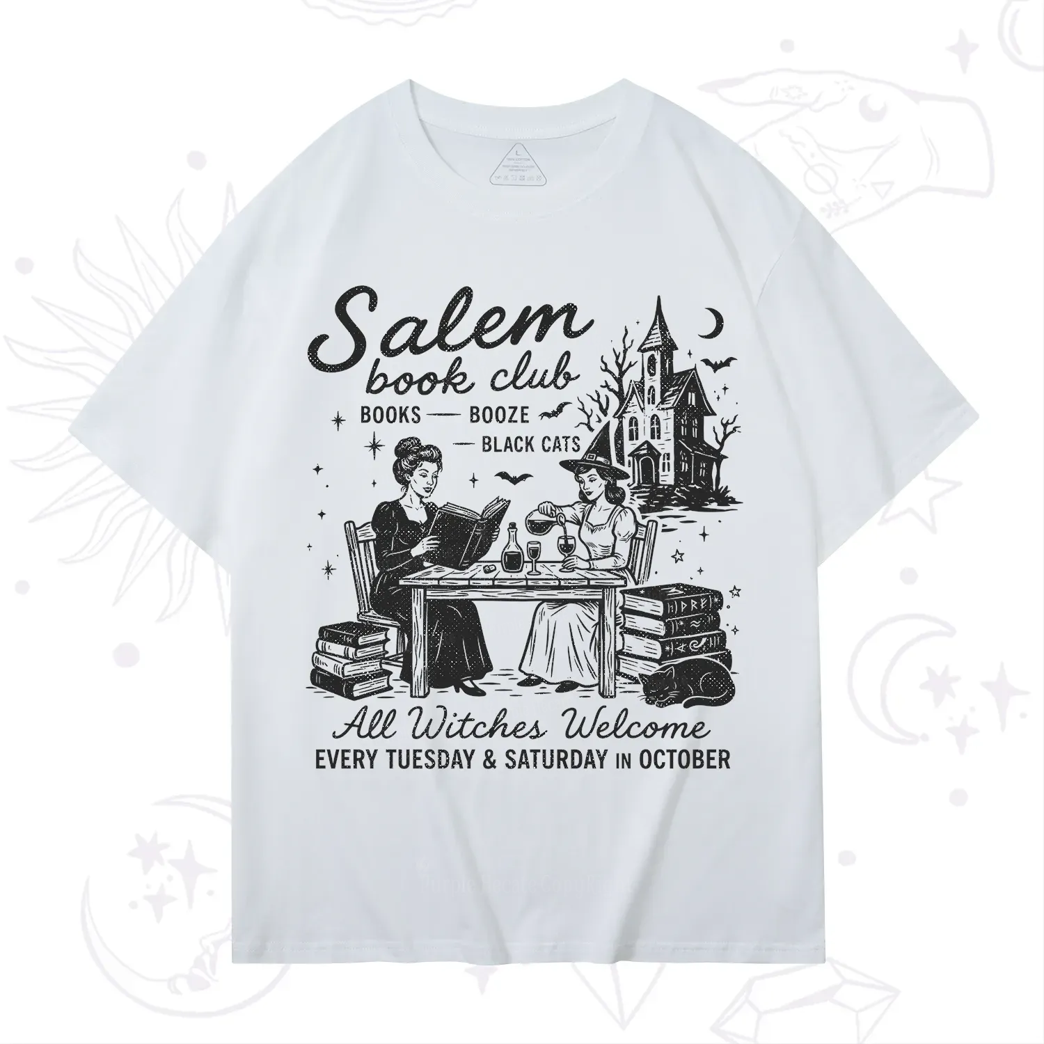 Purplehecate Salem Book Club T-Shirt