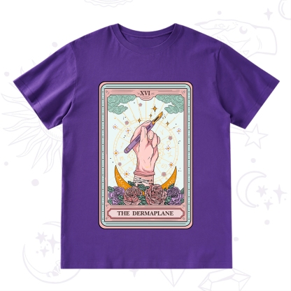 Purplehecate The Dermaplane Tarot Card T-Shirt