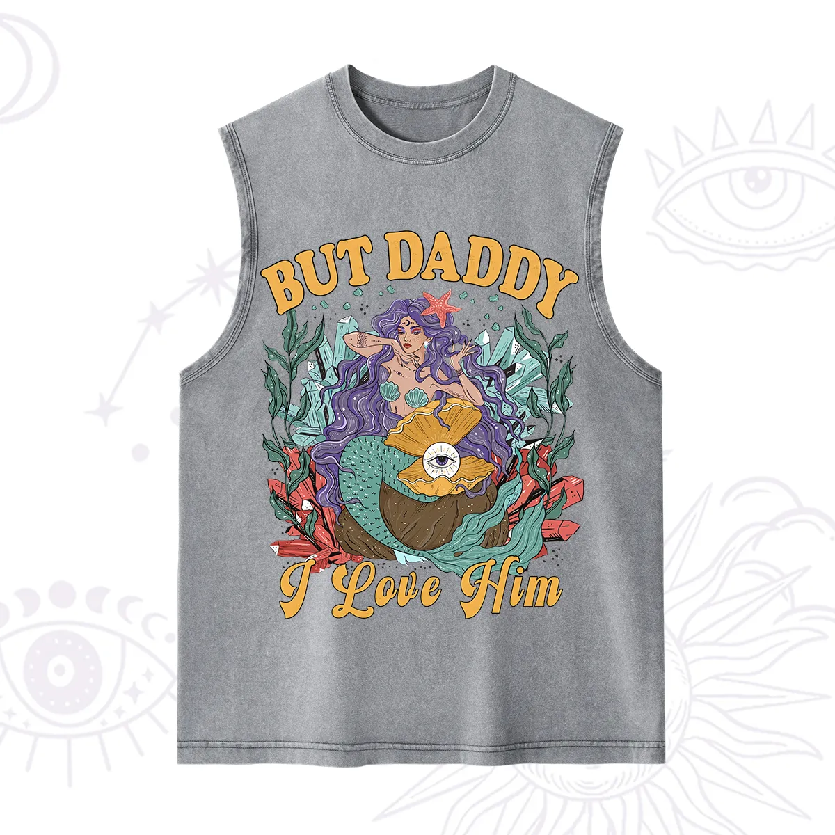 Purplehecate But Daddy I Love Him Washed Tank