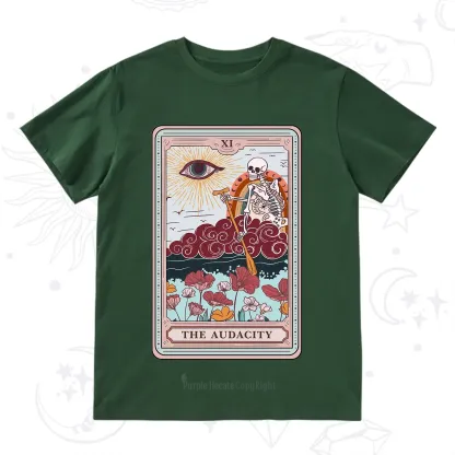 Purplehecate The Audacity Tarot Card T-Shirt
