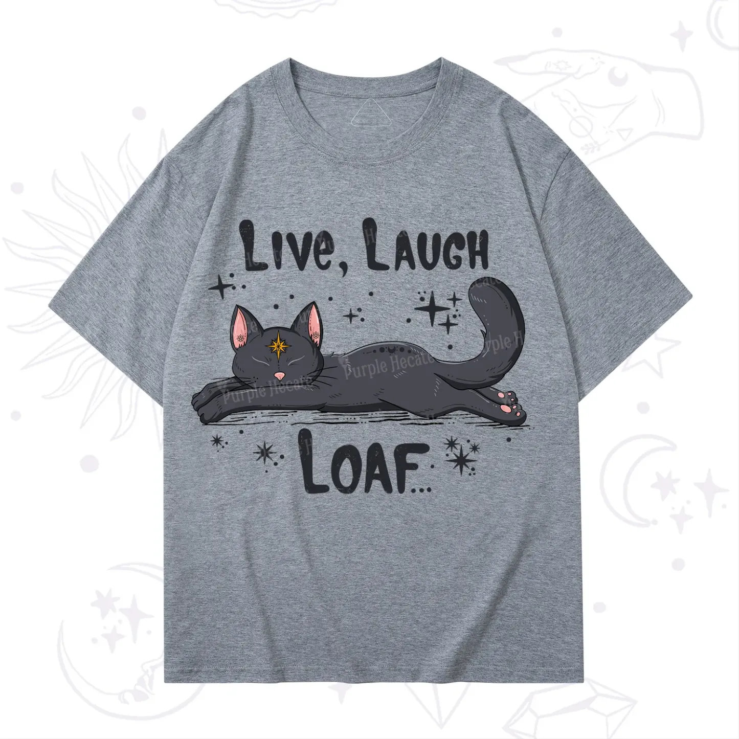Purplehecate Live Laugh Loaf T-Shirt