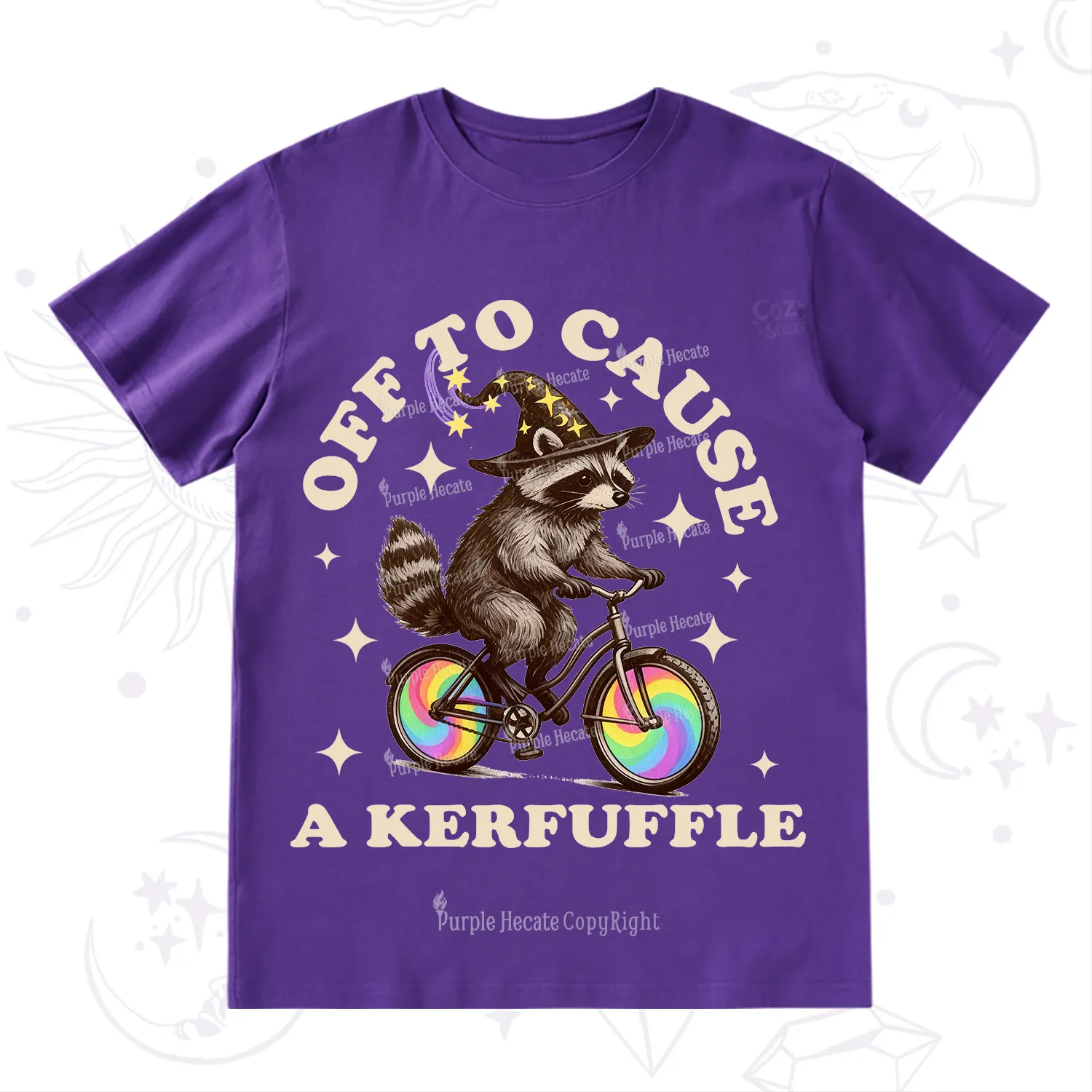 Purplehecate Off To Cause A Kerfuffle T-Shirt