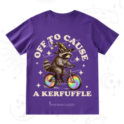 Purplehecate Off To Cause A Kerfuffle T-Shirt