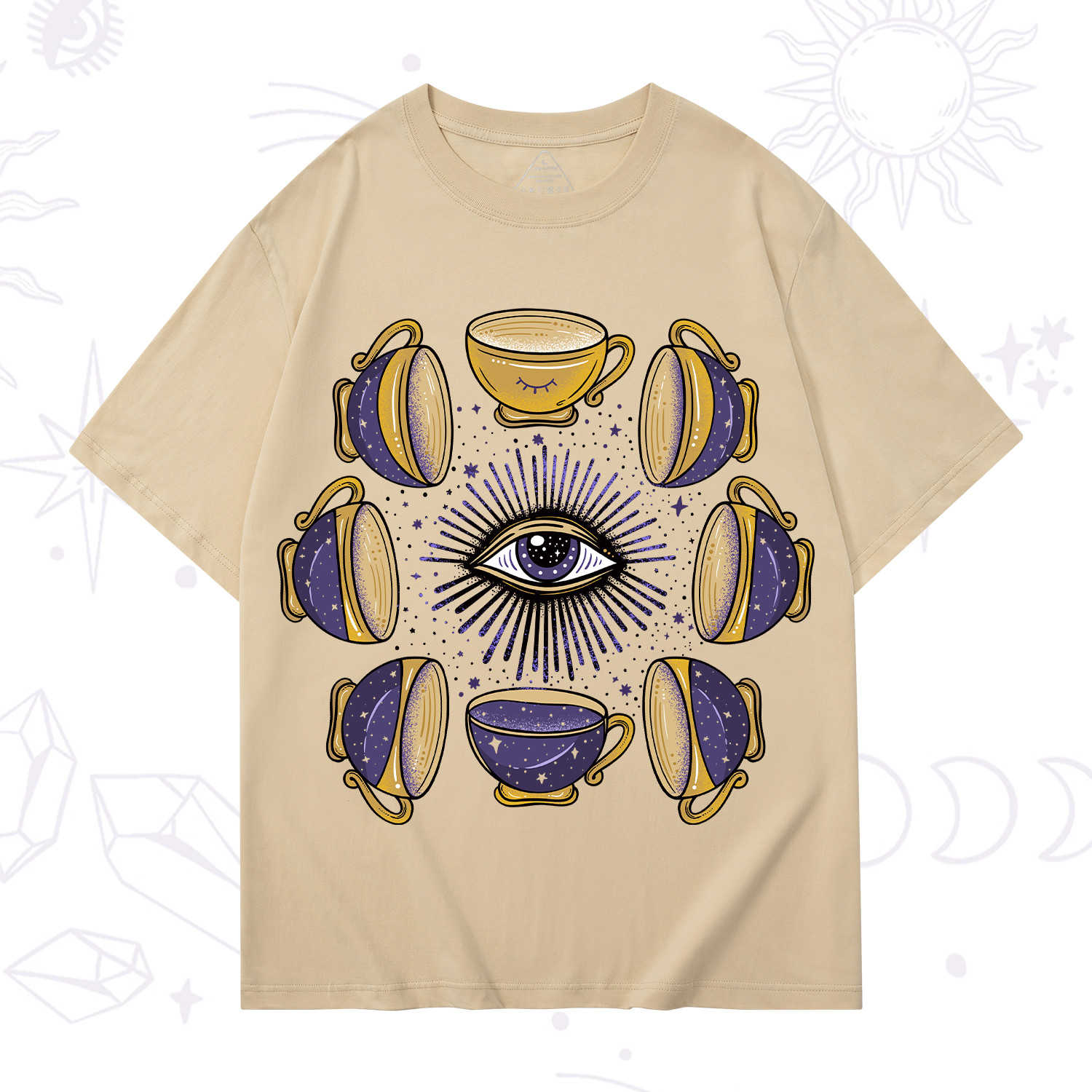 Purplehecate Moon Phase Coffee Lover T-Shirt