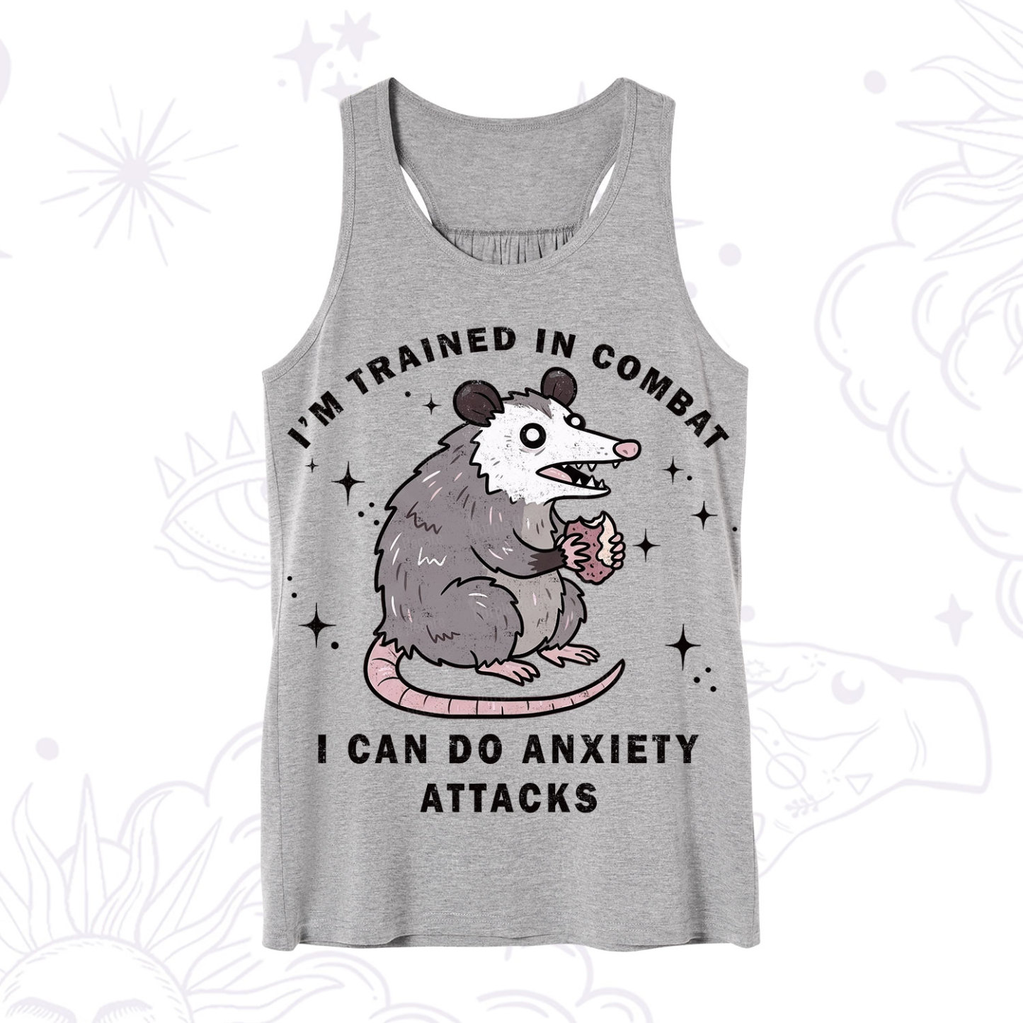 Purplehecate Anixety Attack Opossum Tank
