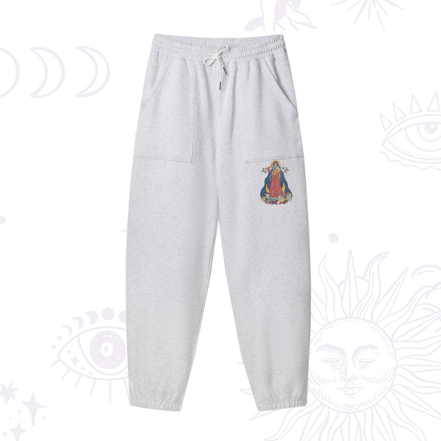 Purplehecate The mother Tarot Fleece Sweatpants