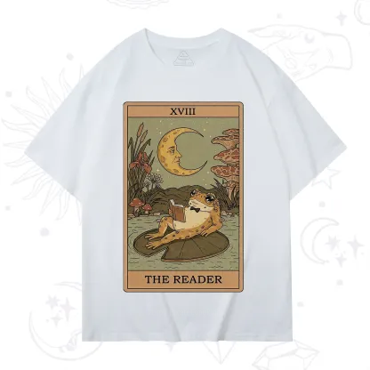 Purplehecate The Reader Frog Tarot T-Shirt