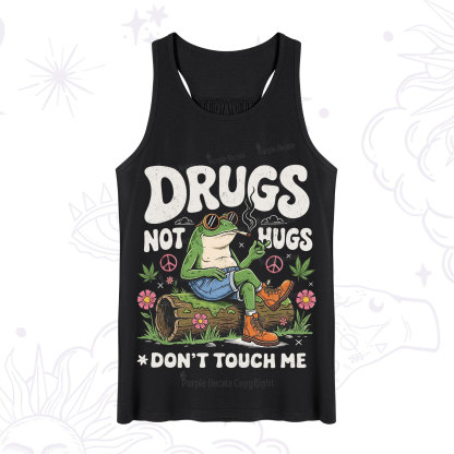 Purplehecate Drugs Not Hugs Tank