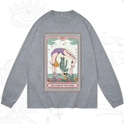 Purplehecate The Lord Of The Poses Tarot Long Sleeve T-Shirt