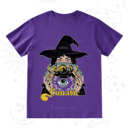 Purplehecate Witch of the Lunatic Moon Phase T-Shirt