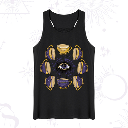 Purplehecate Moon Phase Coffee Lover Tank