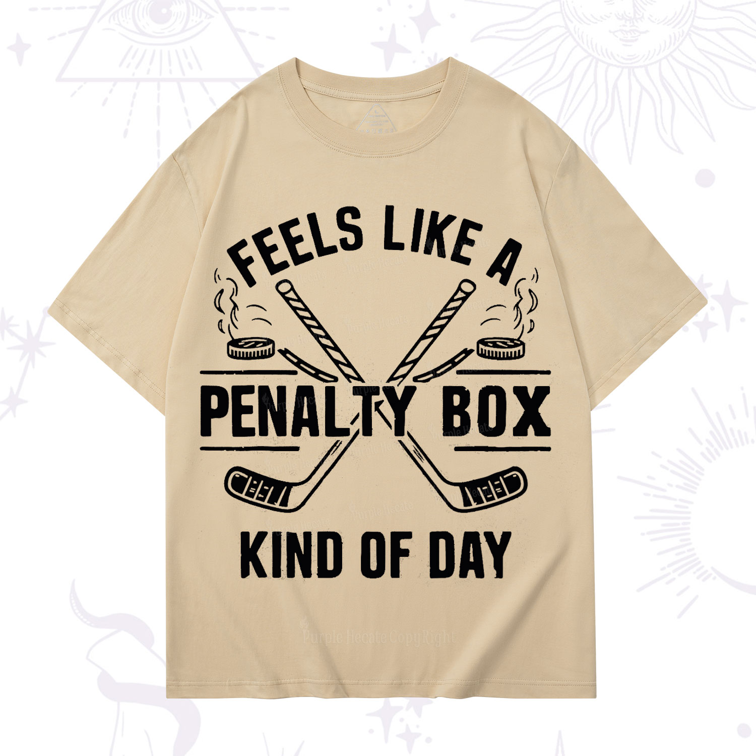 Purplehecate Feels Like A Penalty Box Kind Of Day T-Shirt