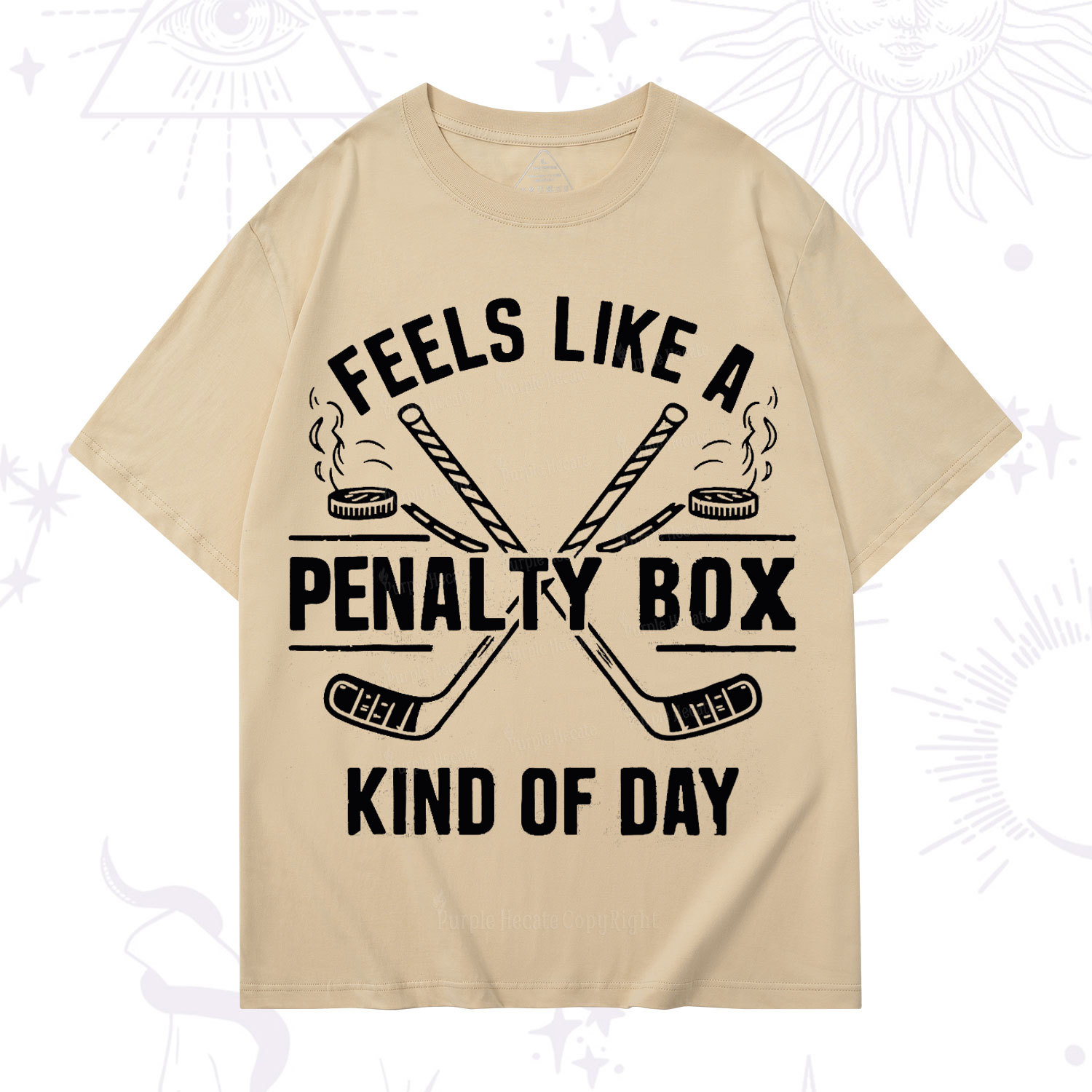 Purplehecate Feels Like A Penalty Box Kind Of Day T-Shirt