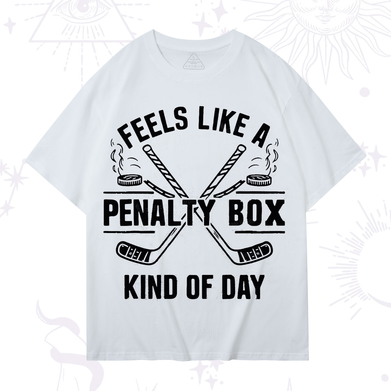 Purplehecate Feels Like A Penalty Box Kind Of Day T-Shirt
