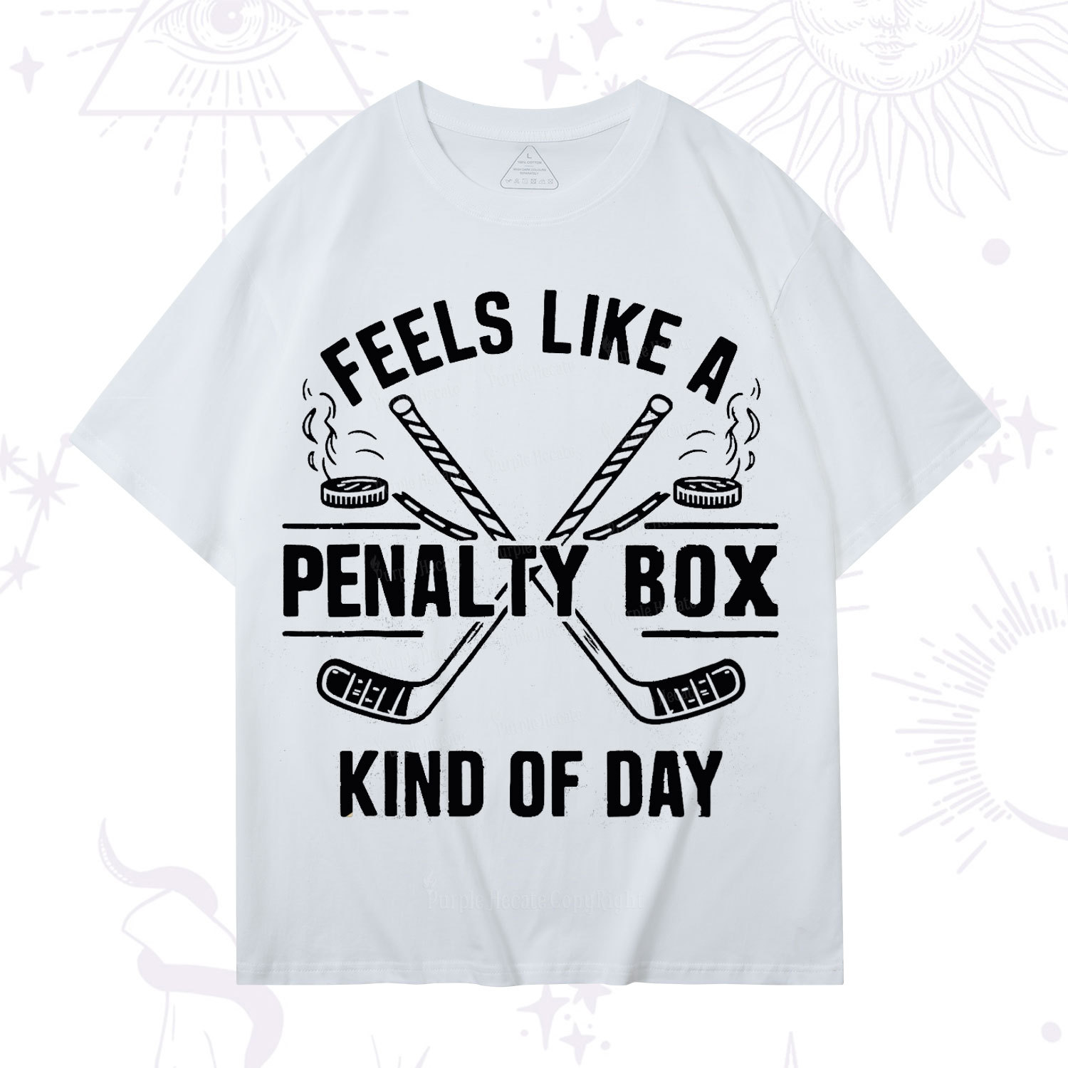 Purplehecate Feels Like A Penalty Box Kind Of Day T-Shirt