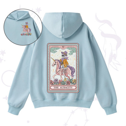 Purplehecate The Audacity Tarot Card Fleece Hoodie Suit
