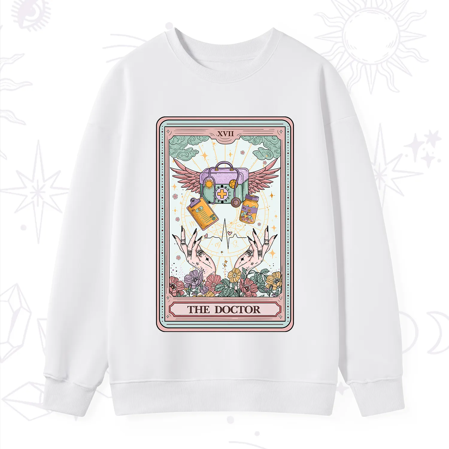 Purplehecate The Doctor Tarot Sweatshirt