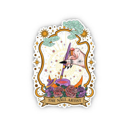 Purplehecate The Nail Artist Sticker