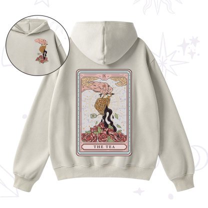 Purplehecate The Tea Food Tarot Fleece Hoodie Suit
