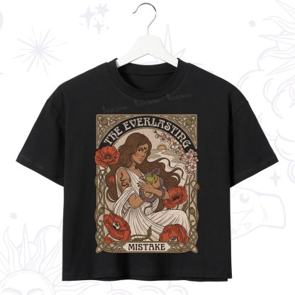 Purplehecate The Everlasting Mistake Crop T-Shirt