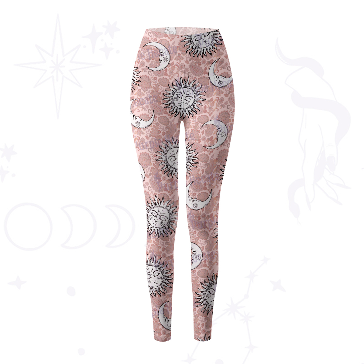Purplehecate Sun & Moon Whispers Yoga Pants