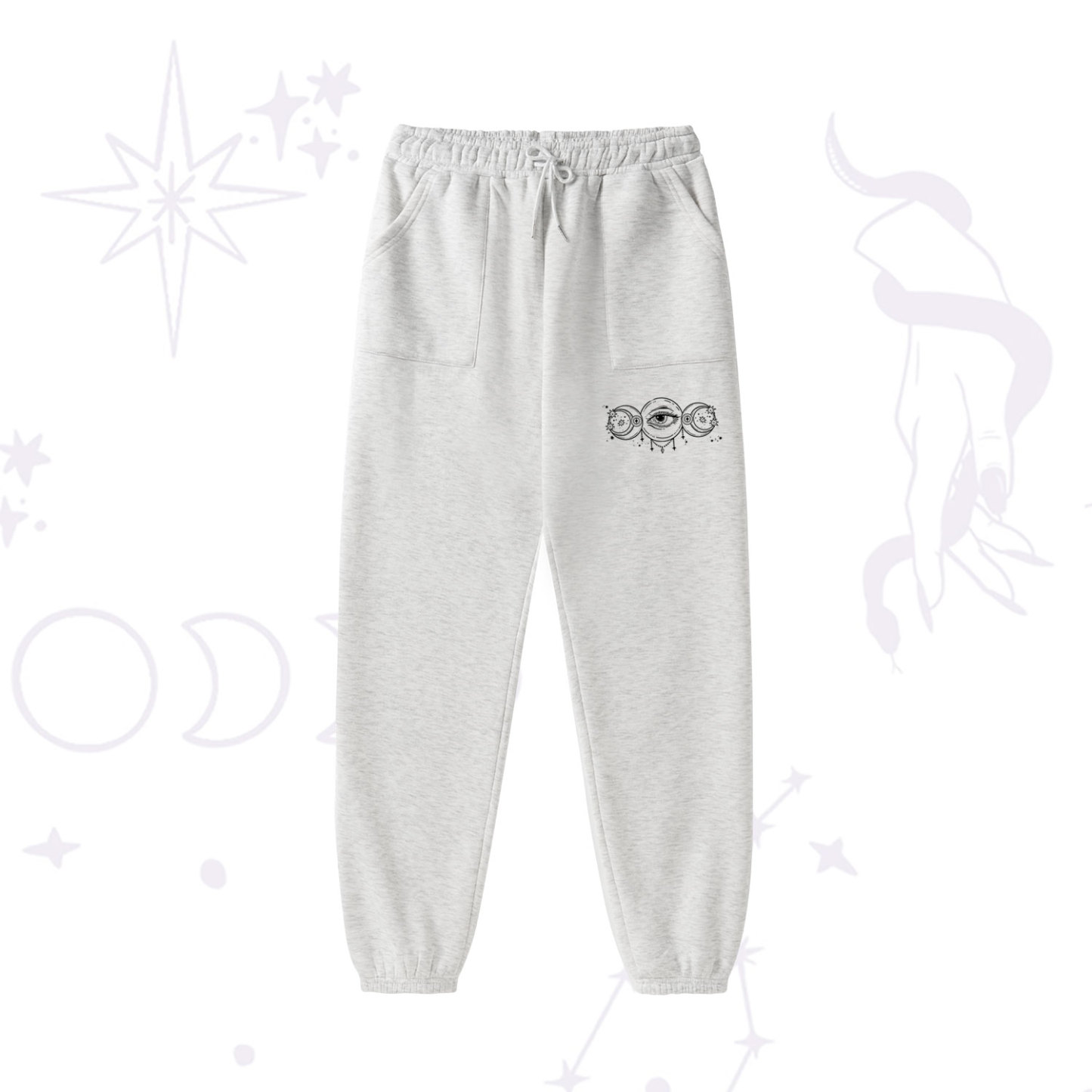 Purplehecate Funny The Moon Made Me Do It Fleece Hoodie Suit