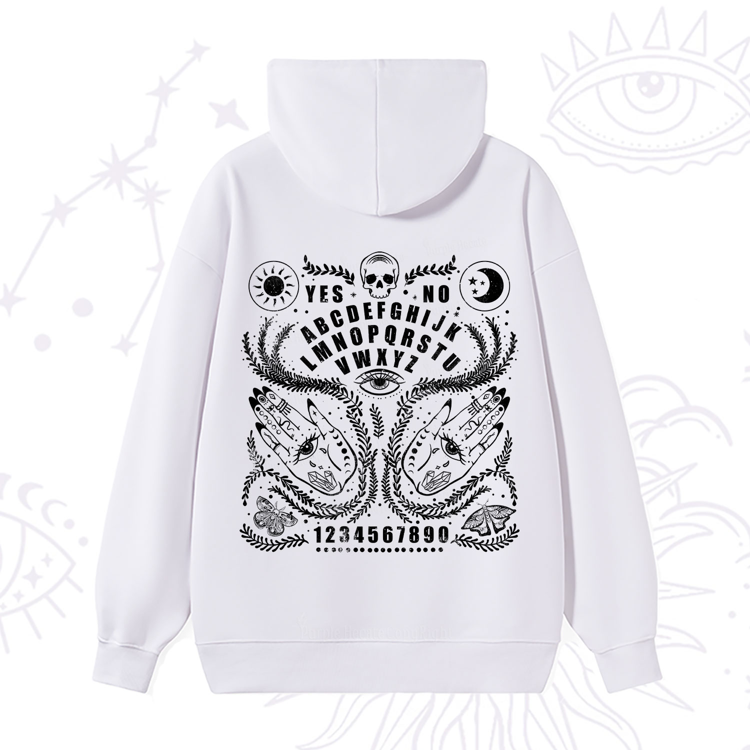 Purplehecate Ouija Spirit Board Hoodie