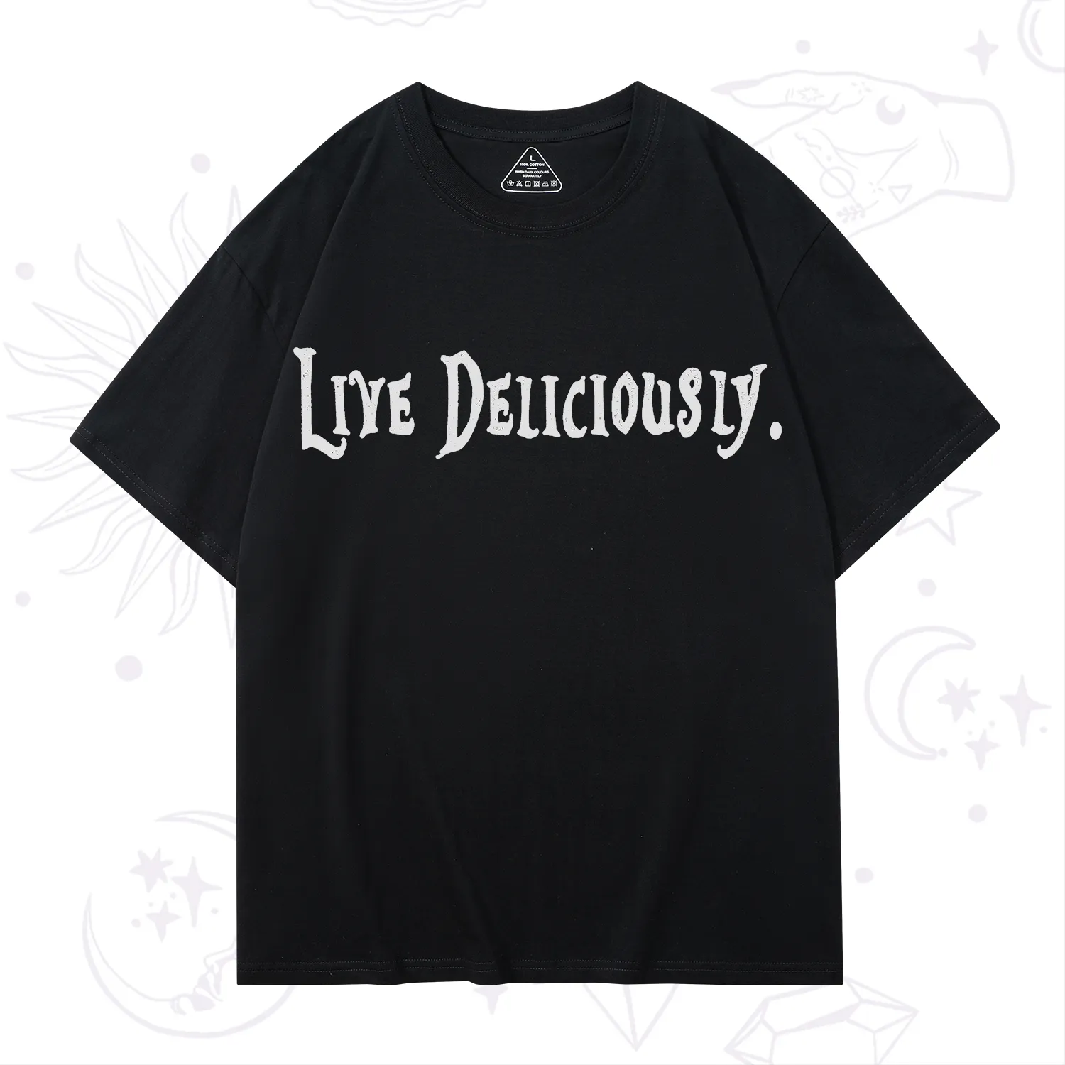 Purplehecate Live Deliciously T-Shirt