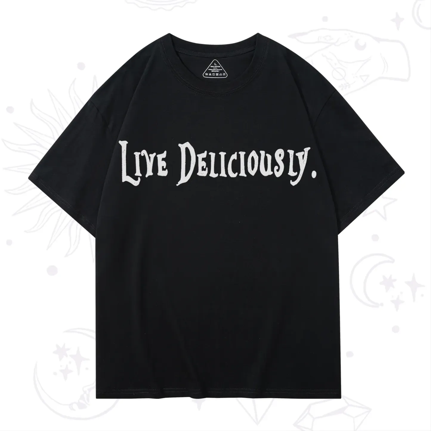 Purplehecate Live Deliciously T-Shirt