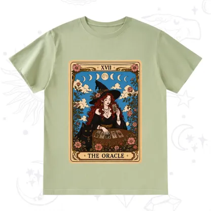 Purplehecate The Oracle Witch Tarot T-Shirt