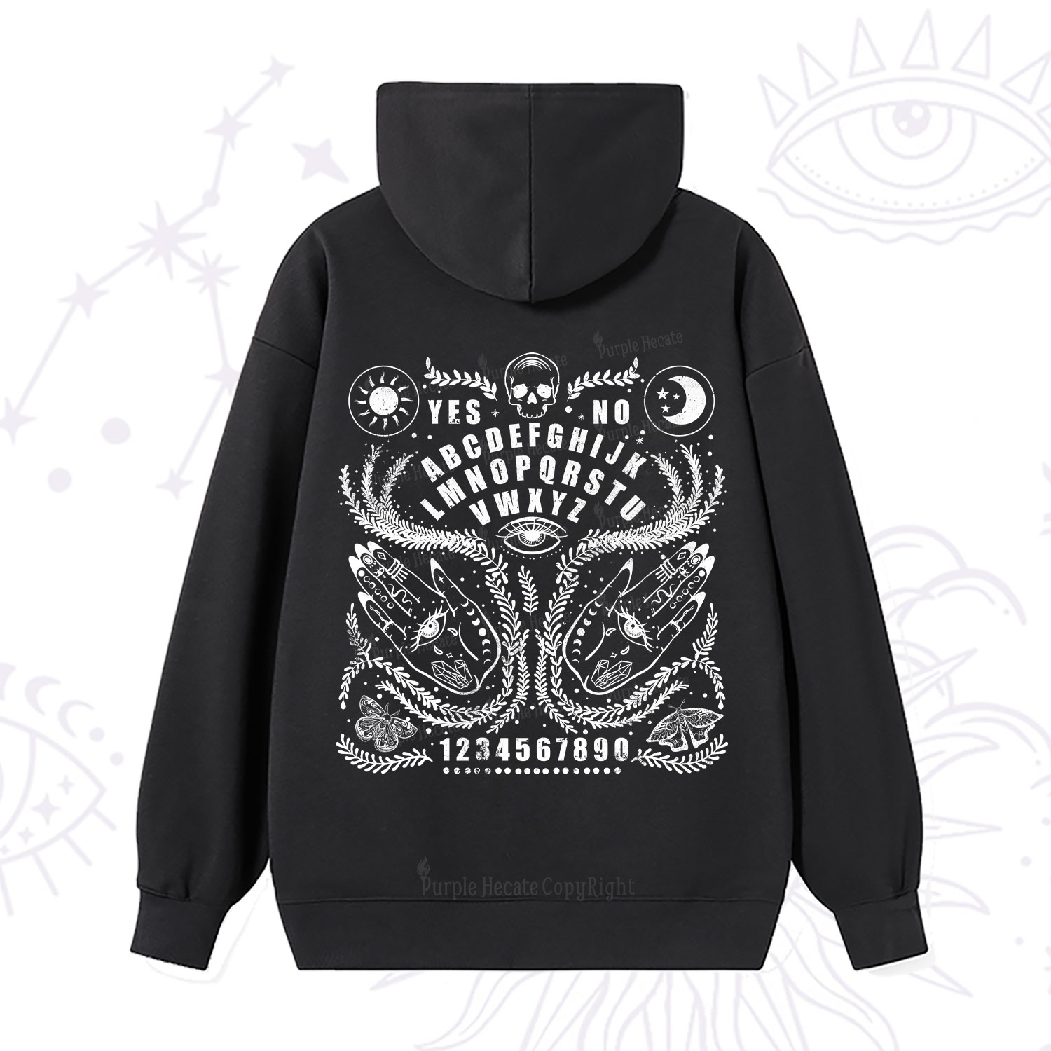 Purplehecate Ouija Spirit Board Hoodie