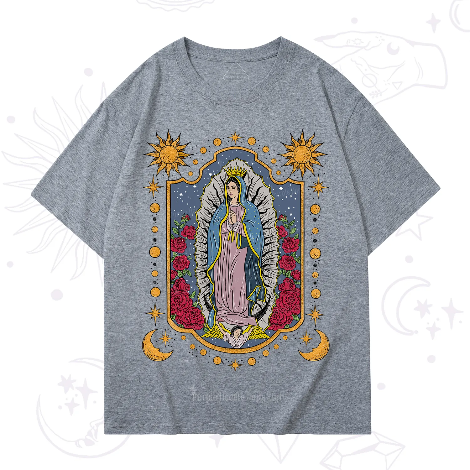 Purplehecate Our Lady of Guadalupe T-Shirt