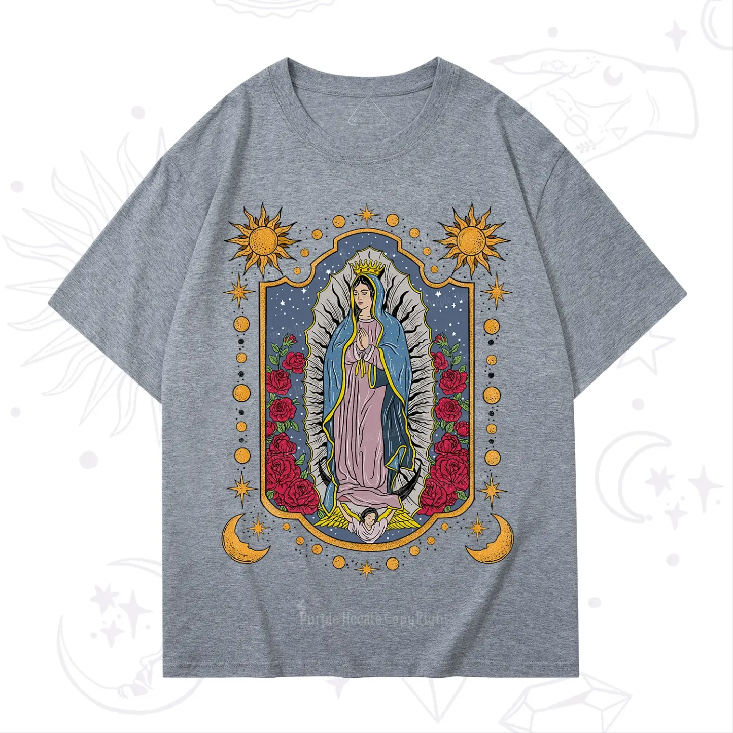 Purplehecate Our Lady of Guadalupe T-Shirt