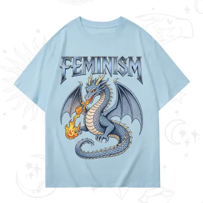 Purplehecate Feminism Dragon Fantasy T-Shirt