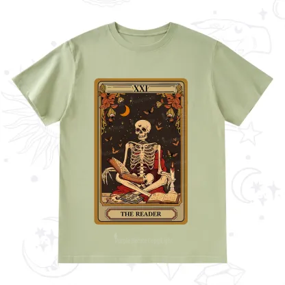 Purplehecate The Reader Tarot Card T-Shirt