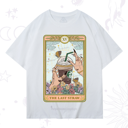 Purplehecate The Last Straw Tarot T-Shirt